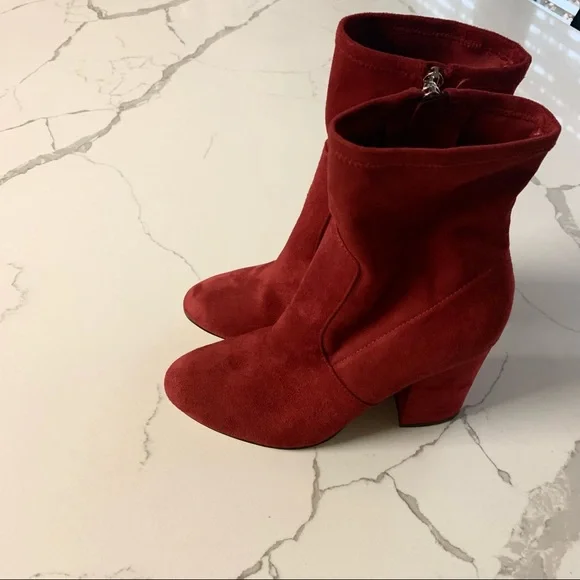 Marc Fisher • Red booties • 8.5 • Great condition! - Picture 4 of 9